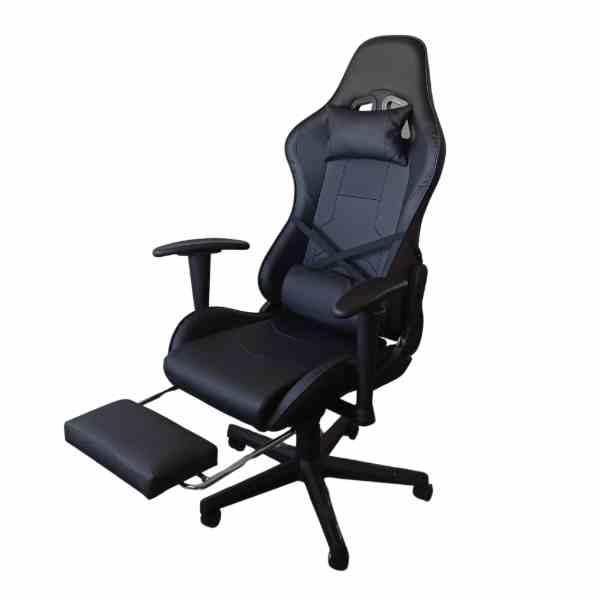 Silla Gamer Ergonómica Reclinable 180 Giratoria Pc Apoyapies