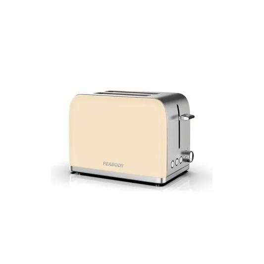 PEABODY TOSTADORA T-387I 2 RANURAS MARFIL