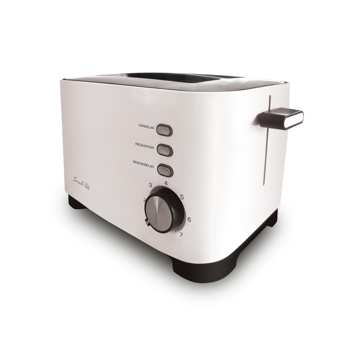 Tostadora Electrica Smart Tek Dos Rebanadas 7 Niveles 800w