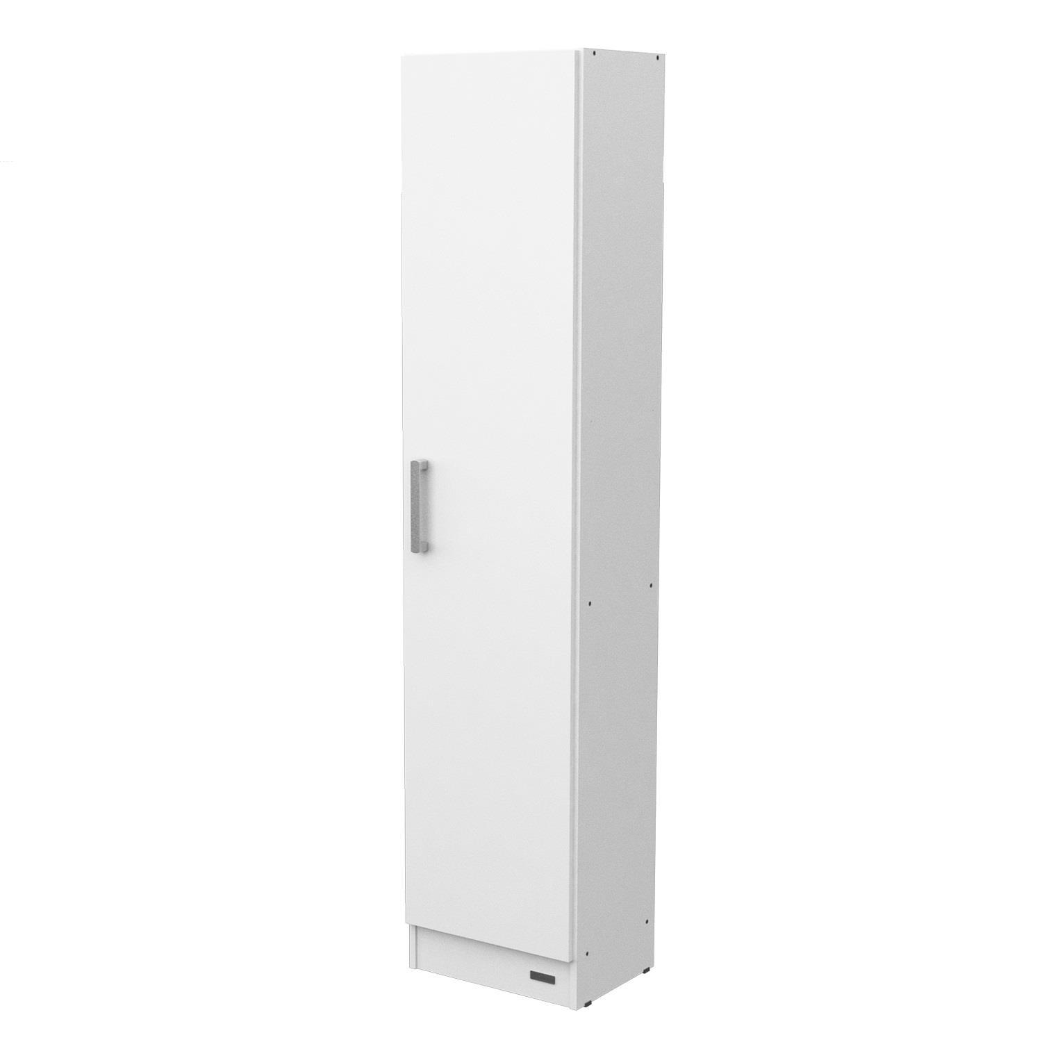 Despensero Mosconi Organizador 1 Puerta 180 Cm Mueble De Cocina 10156 Color Blanco