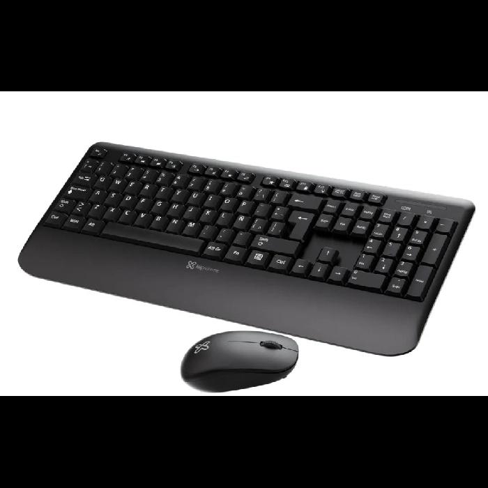 COMBO TECLADO Y MOUSE INALAMBRICOS KLIPXTREME KCK-300S KEYROLL (KCK-300S)