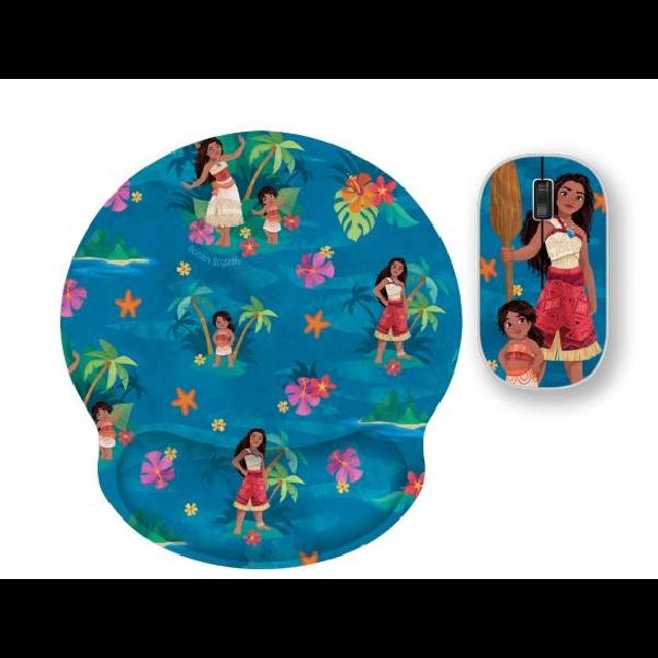 COMBO XTECH MOUSE Y PAD MOUSE EDICION MOANA (XTM-DKT3MO)