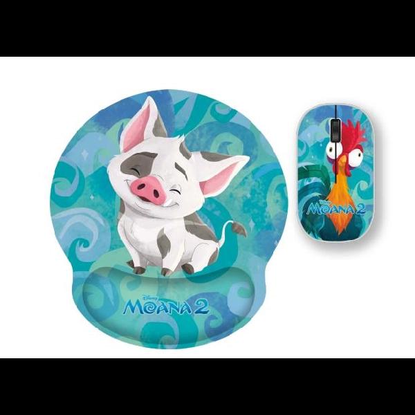 COMBO XTECH MOUSE Y PAD MOUSE EDICION MOANA (XTM-DKT4MO)