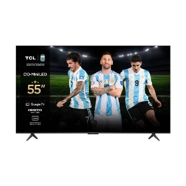 Televisor TCL 55'' 55C6K Mini LED QLED 4K UHD Google Tv