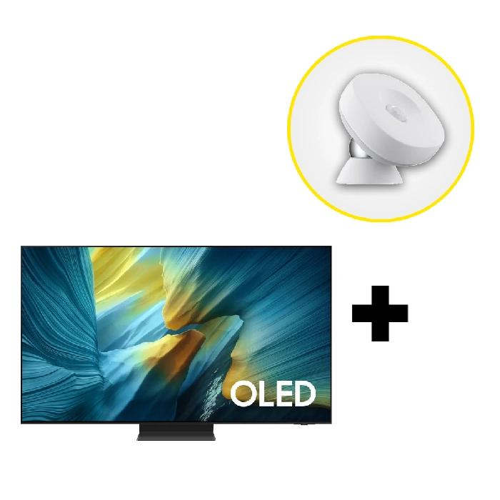 Smart Tv Samsung 77 4k + Sensor De Movimiento De Regalo