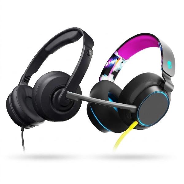 Combo Auricular Gamer Skullcandy SLYR + Skullcandy CASSETTE WIRELESS ON-EAR