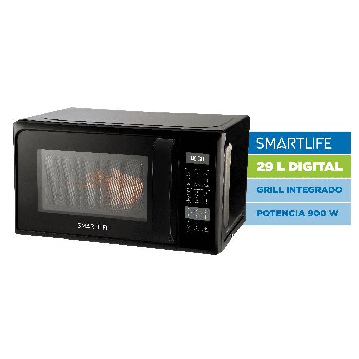 Microondas Digital Smartlife 29L con grill