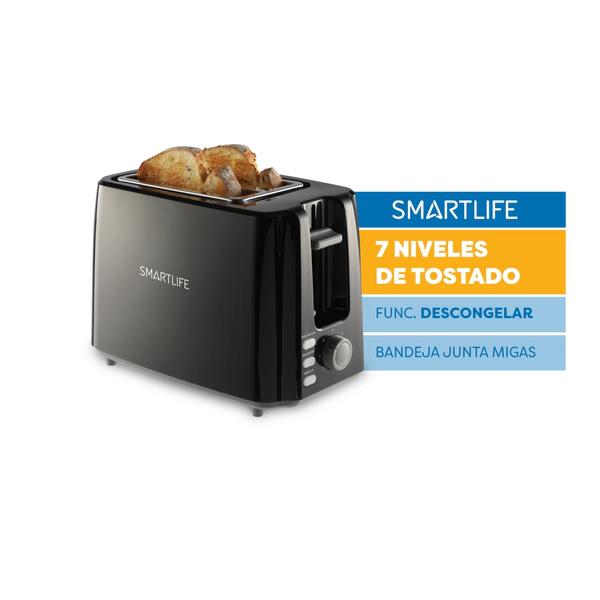 Tostadora Smartlife TO1301B 750W