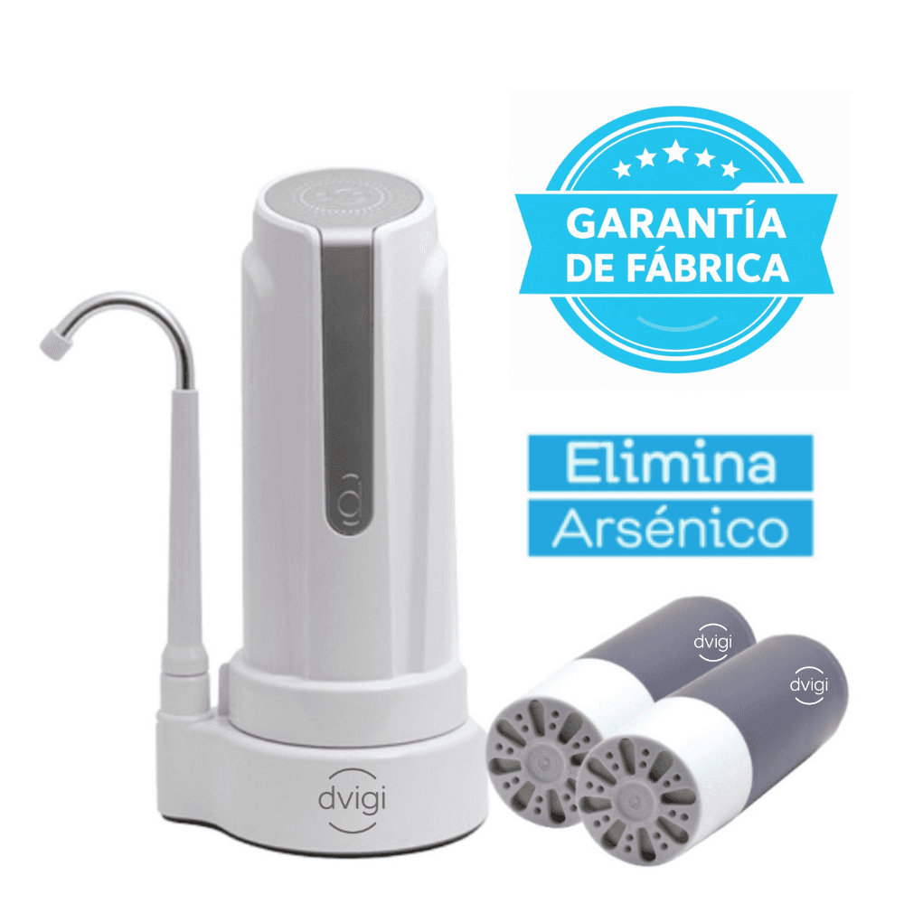 Filtro Purificador de Agua con Arsénico DVIGI AS PLUS + 2 Filtros Adicionales