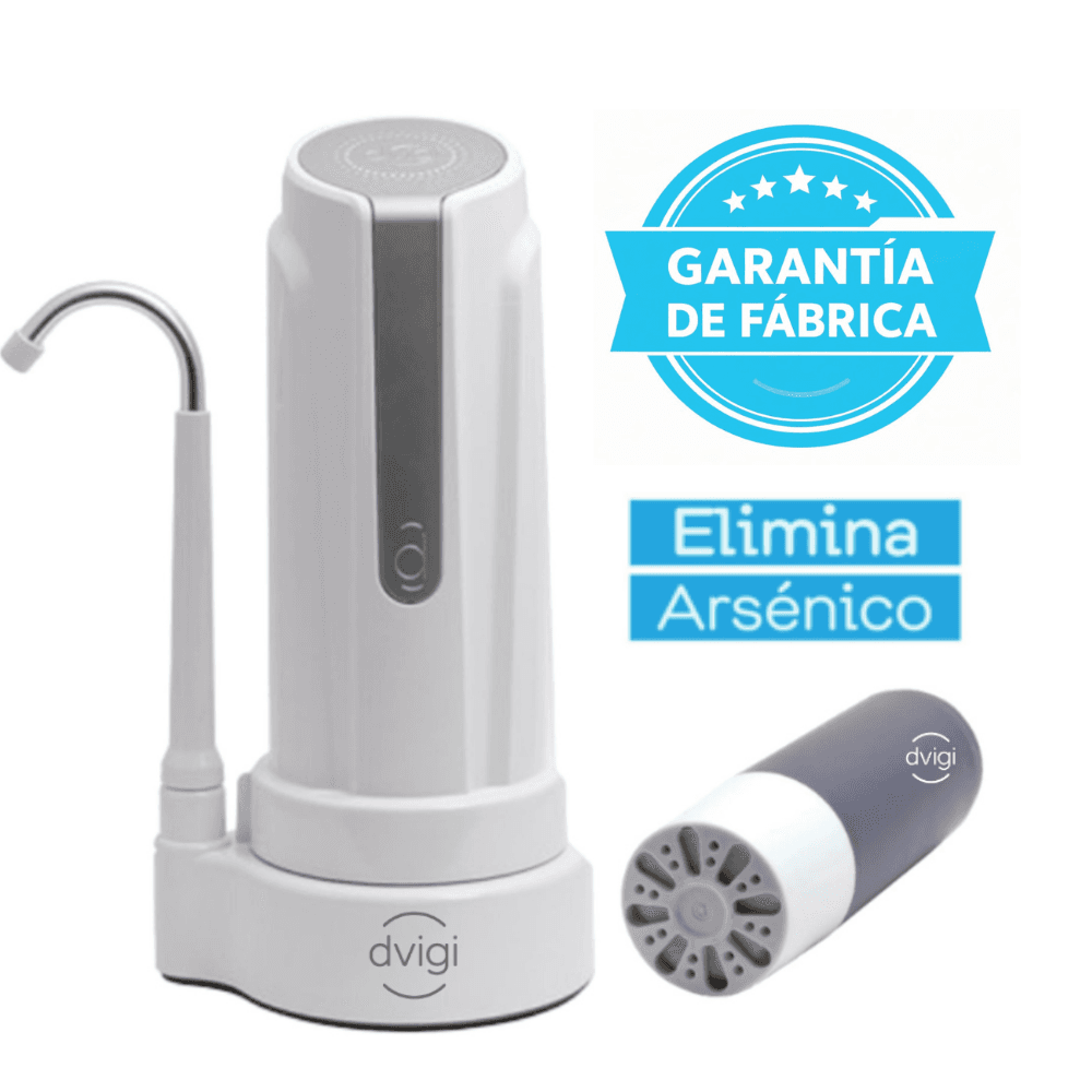 Filtro Purificador de Agua con Arsénico DVIGI AS PLUS + 1 Filtro Adicional